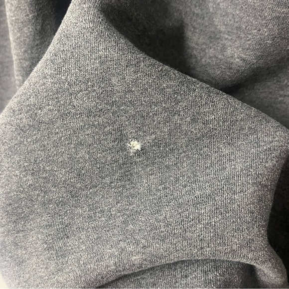 vintage aeropostale crewneck sweater gray yellow cotton poly blend fall y2k - Picture 9 of 13